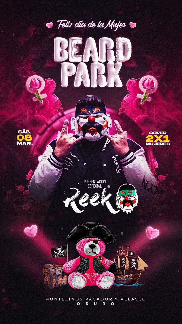 Diseño de flyer animado para evento en discoteca